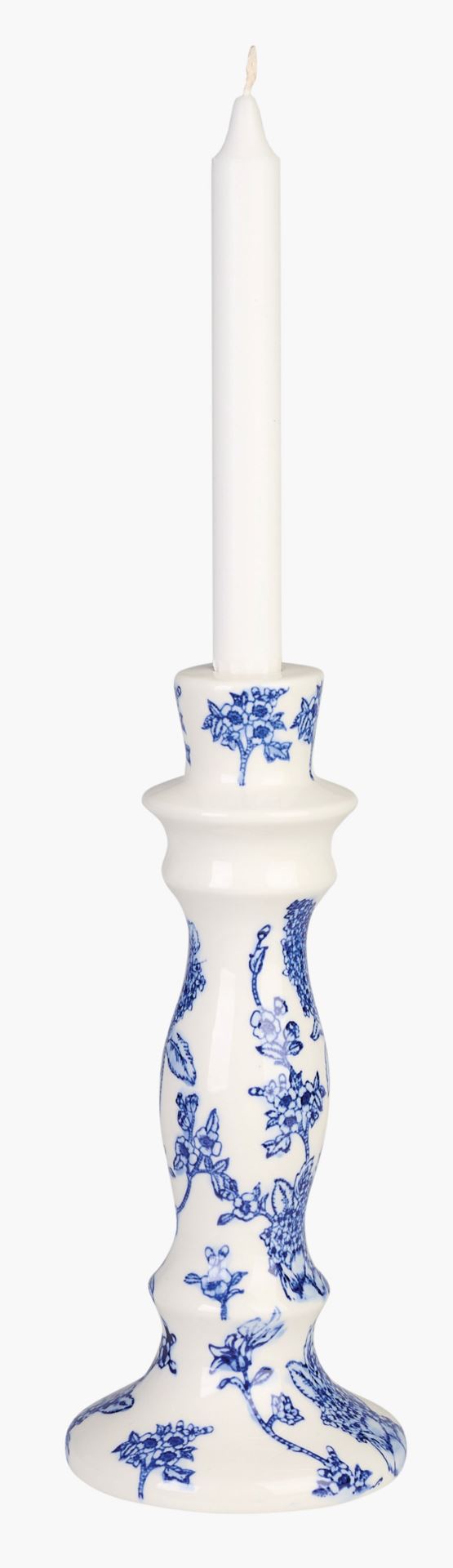 Ljusstake multi/blå - 25,2x11,6x11,6 cm multi/blå - 1