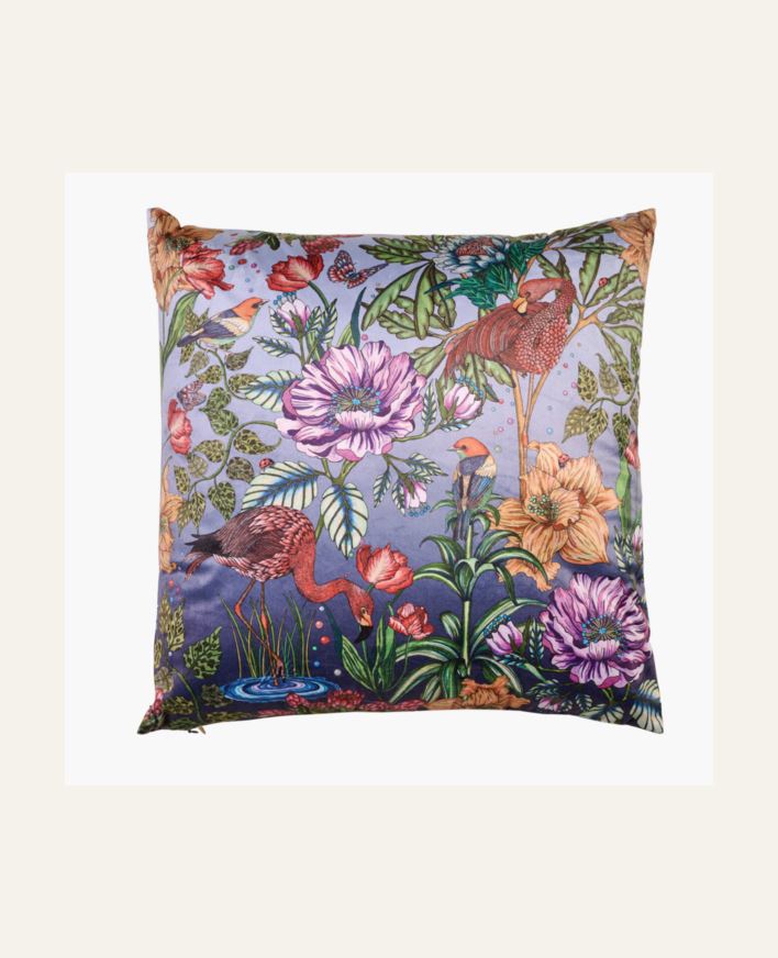 Prydnadskudde blå - 50x50 cm blå - 1