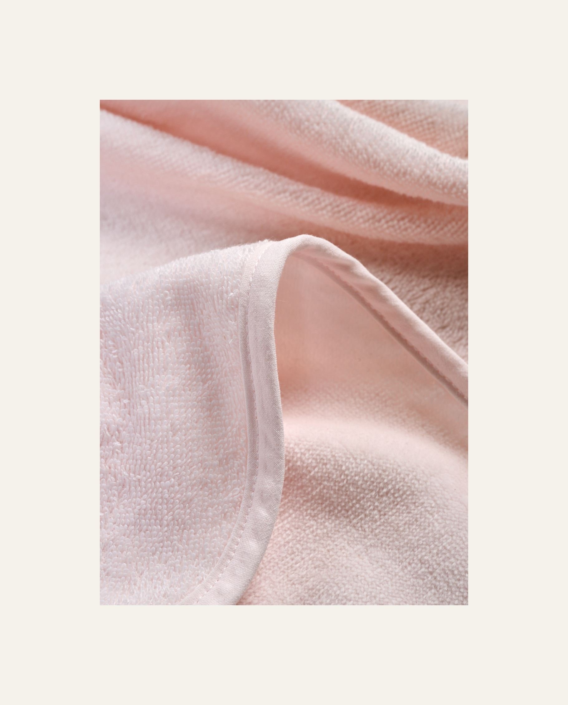 Badhandduk med huva ljusrosa - 2