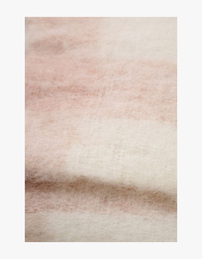 Pläd multi/rosa - 130x170 cm multi/rosa - 1