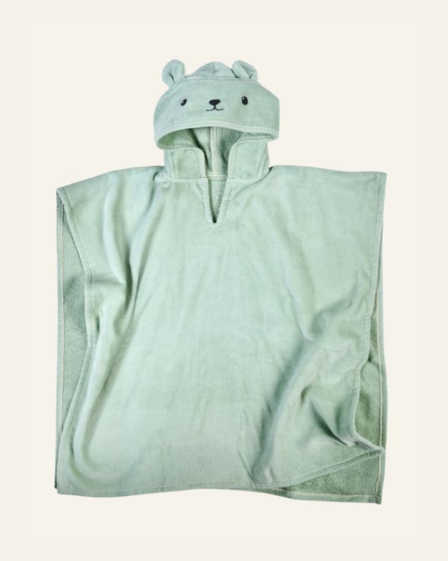 Poncho ljusgrön - 60x120cm ljusgrön - 1