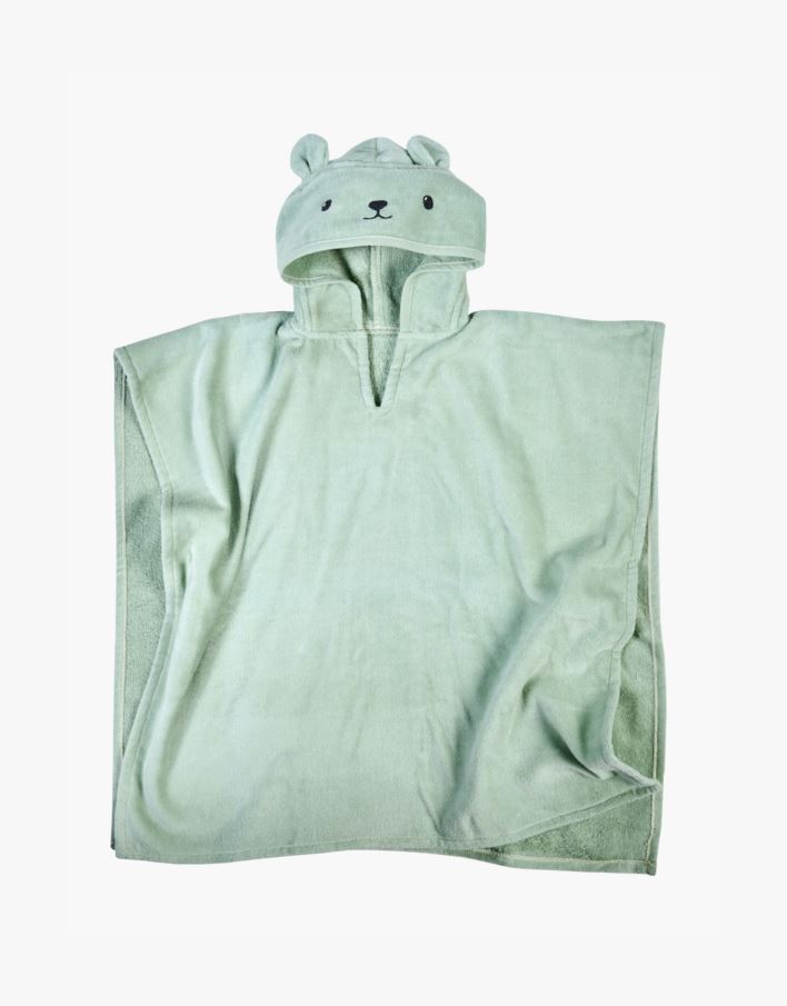 Poncho ljusgrön - 60x120cm ljusgrön - 1