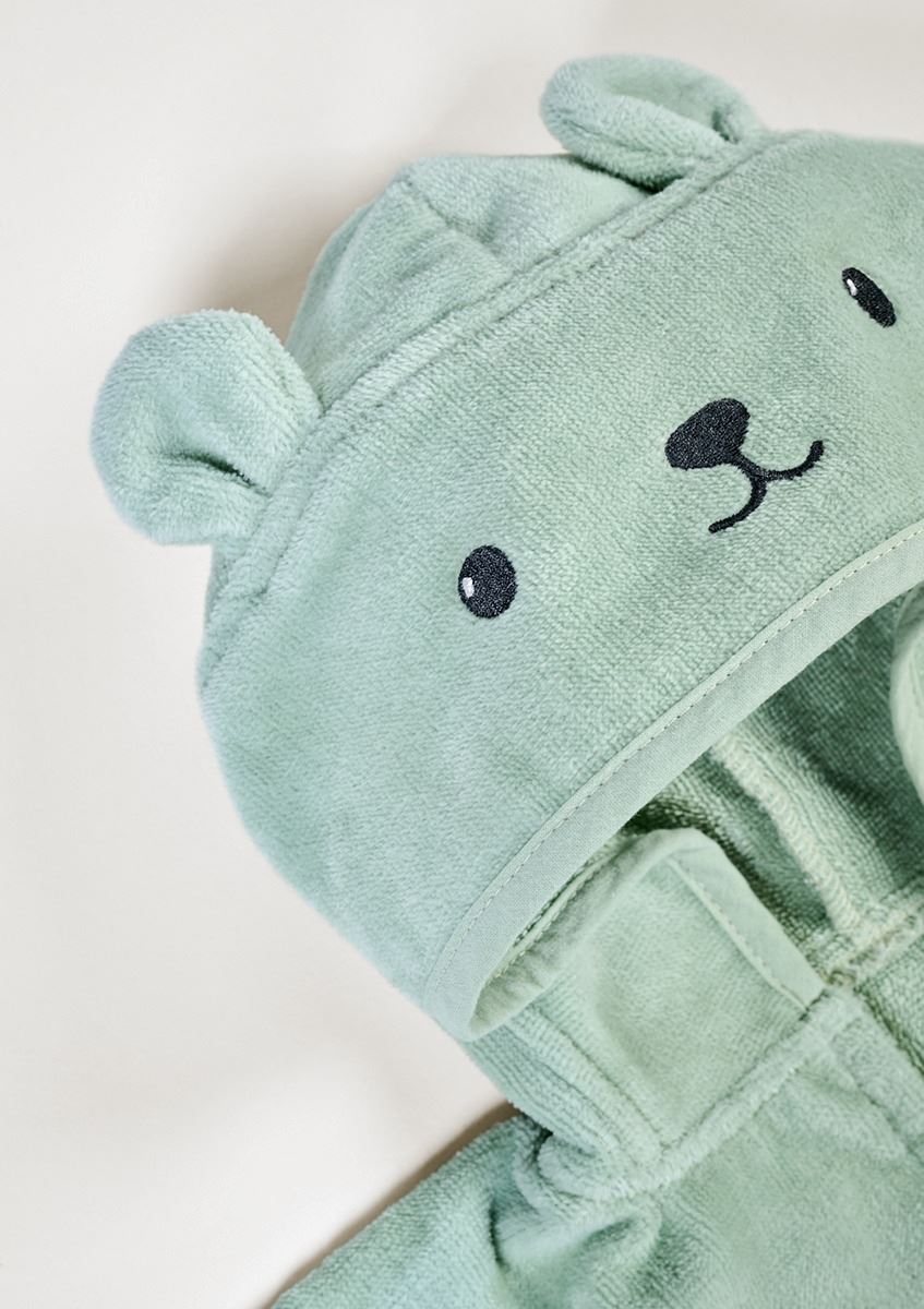 Poncho ljusgrön - 3