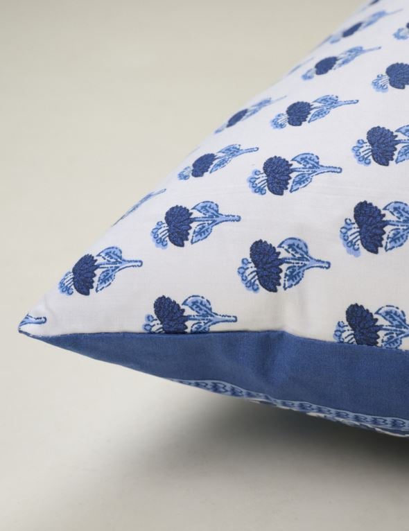 Prydnadskudde multi/blå - 3