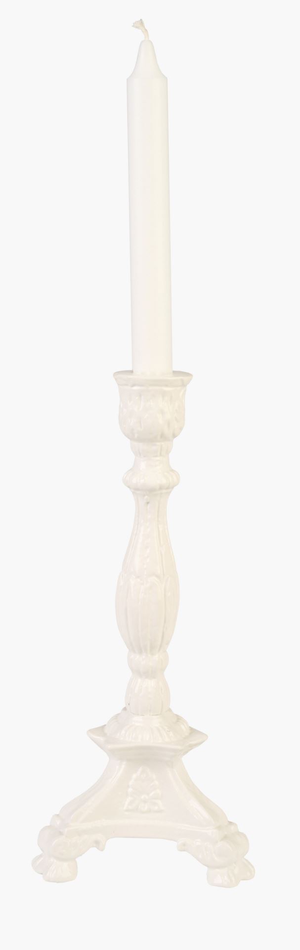 Ljusstake vit - 29x12,5x10,5 cm vit - 1