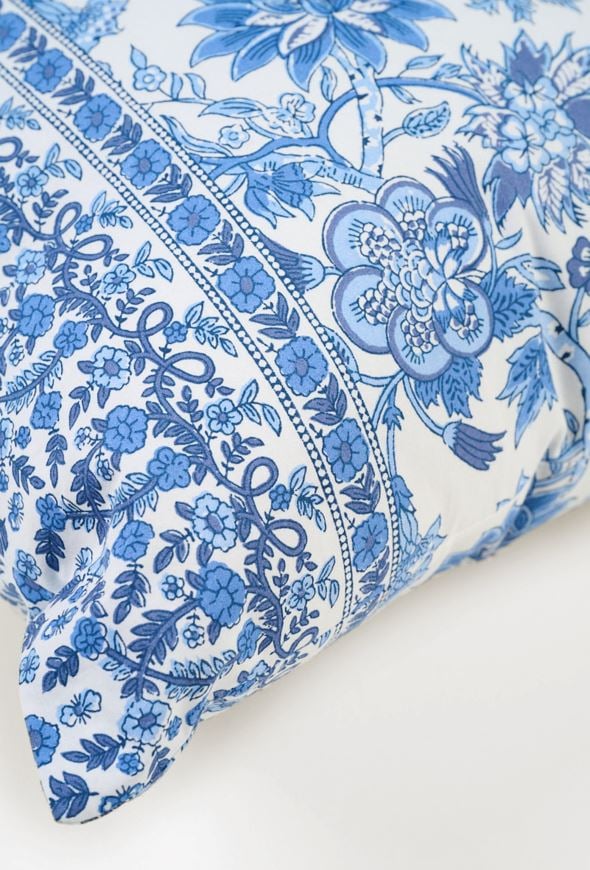 Prydnadskudde multi/blå - 2