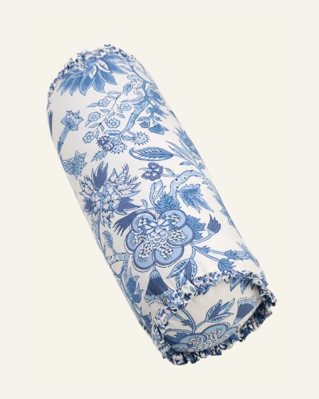 Bolsterkudde multi/blå - 40x15 cm + 2 cm multi/blå - 1