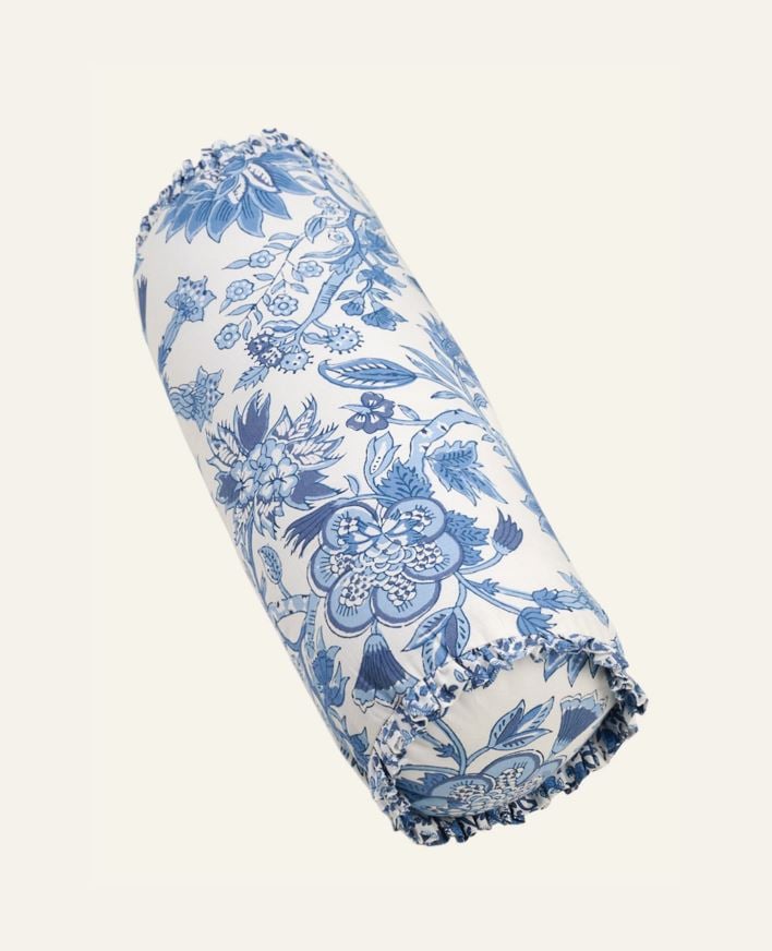 Bolsterkudde multi/blå - 40x15 cm + 2 cm multi/blå - 1