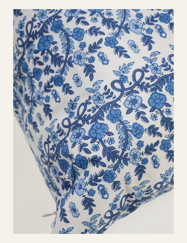 Prydnadskudde multi/blå - 2