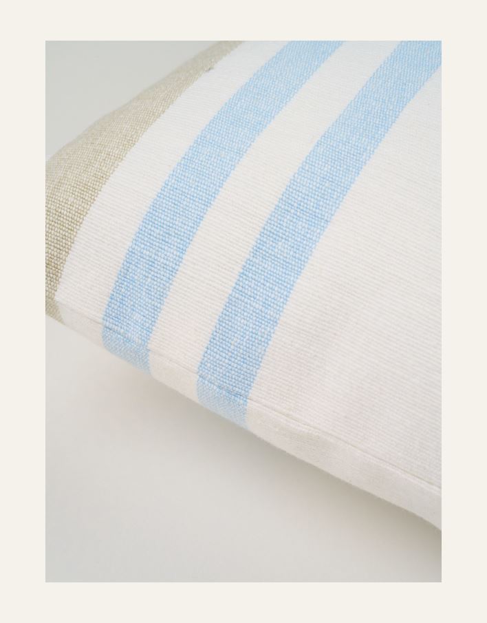 Prydnadskudde multi/blå - 2