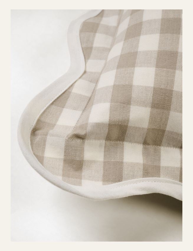 Prydnadskudde beige - 2