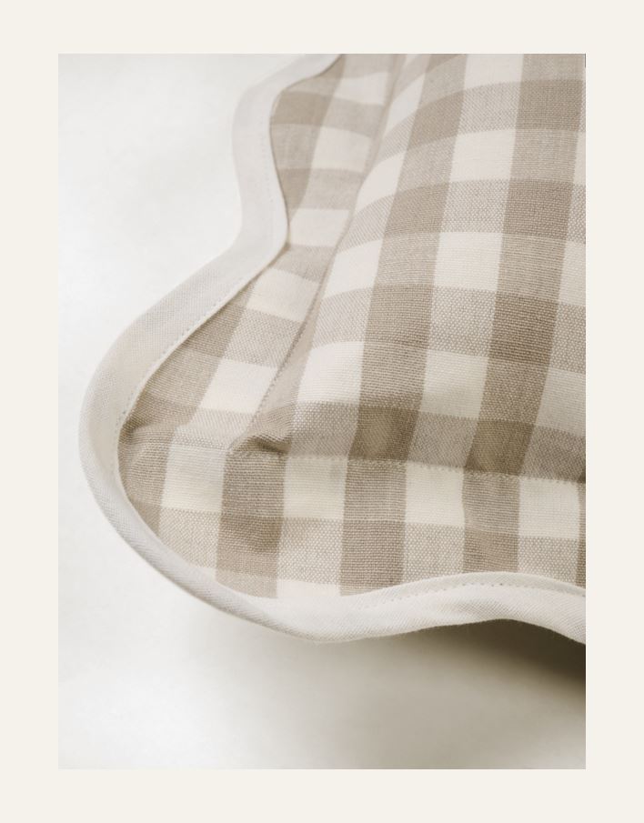 Prydnadskudde beige - 2