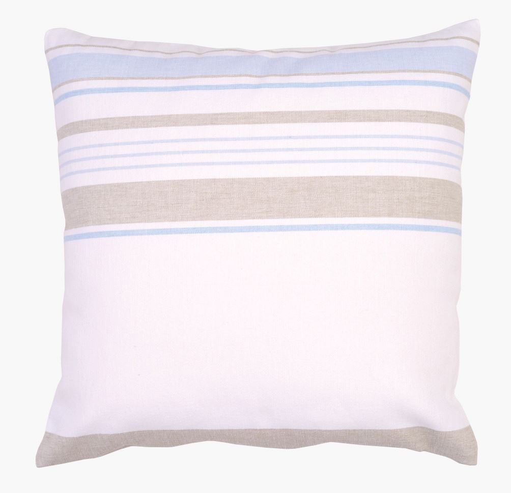 Prydnadskudde ljusblå - 45x45 cm ljusblå - 1