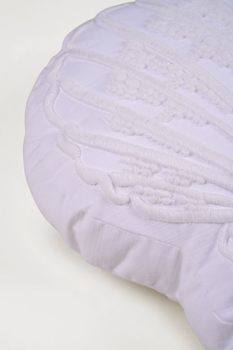 Prydnadskudde vit - 2