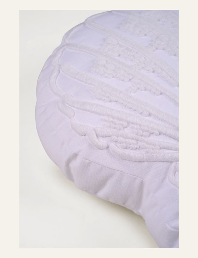 Prydnadskudde vit - 2