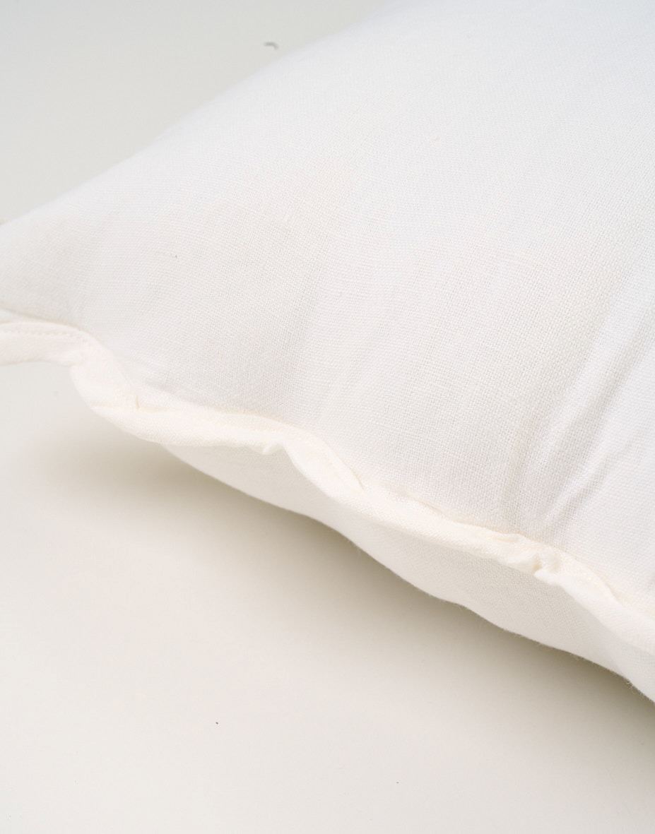 Prydnadskudde vit - 2