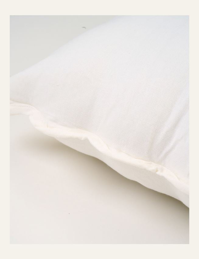 Prydnadskudde vit - 2