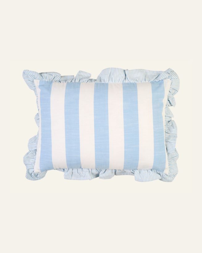 Prydnadskudde ljusblå - 35x50 cm ljusblå - 1