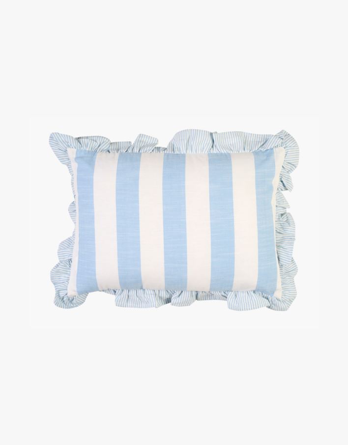 Prydnadskudde ljusblå - 35x50 cm ljusblå - 1