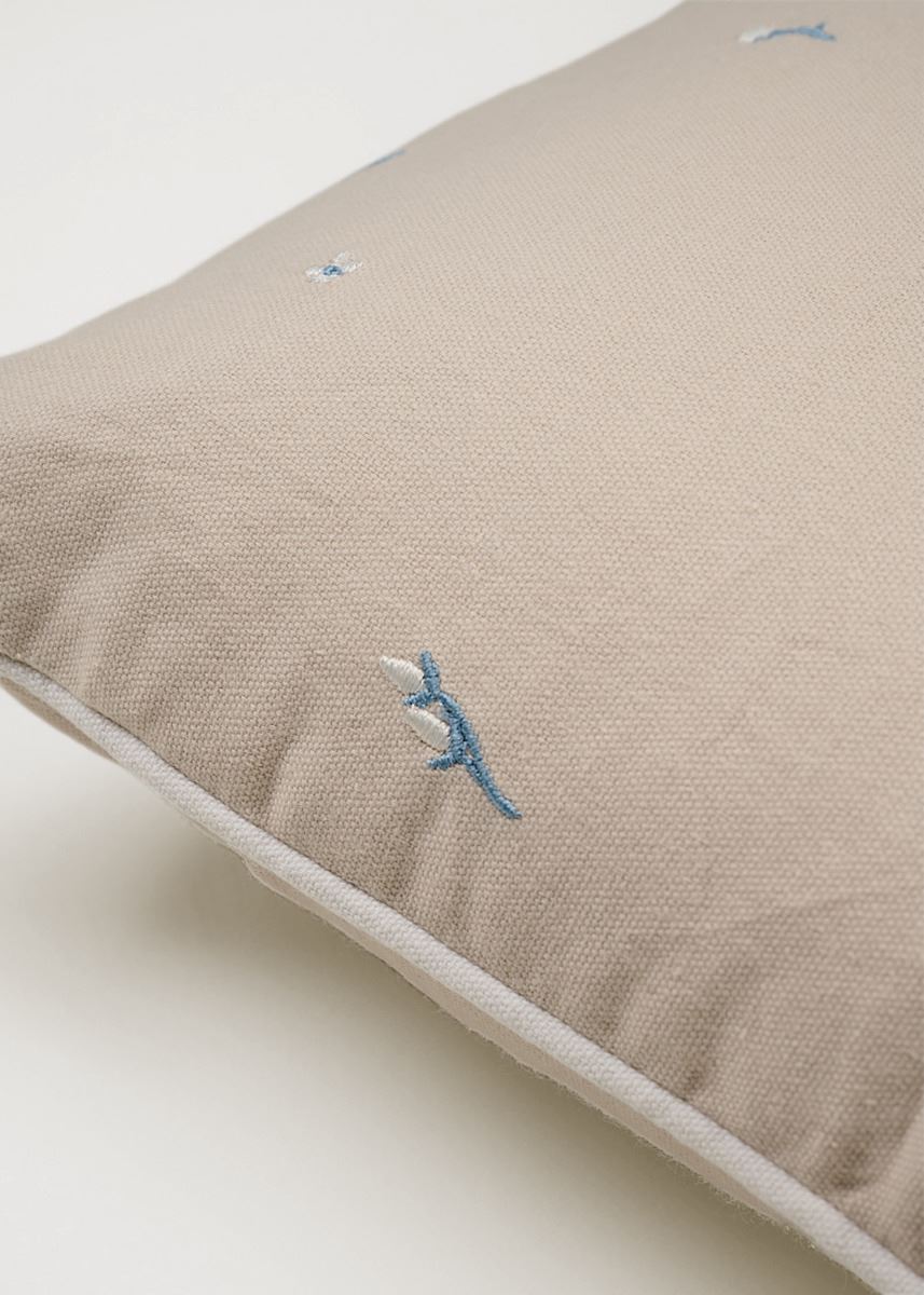 Prydnadskudde beige - 2