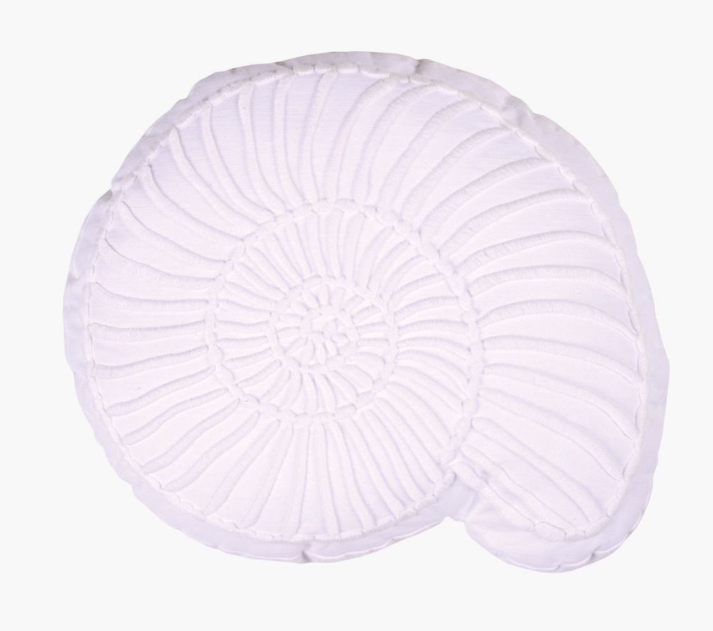 Prydnadskudde vit - 40x36x5 cm vit - 1