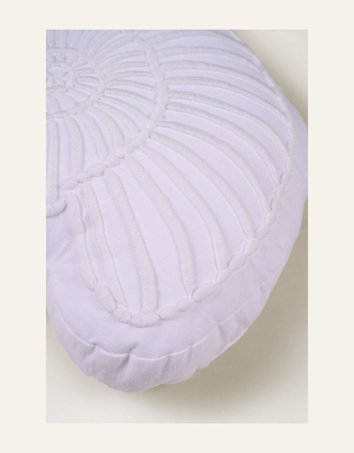 Prydnadskudde vit - 2