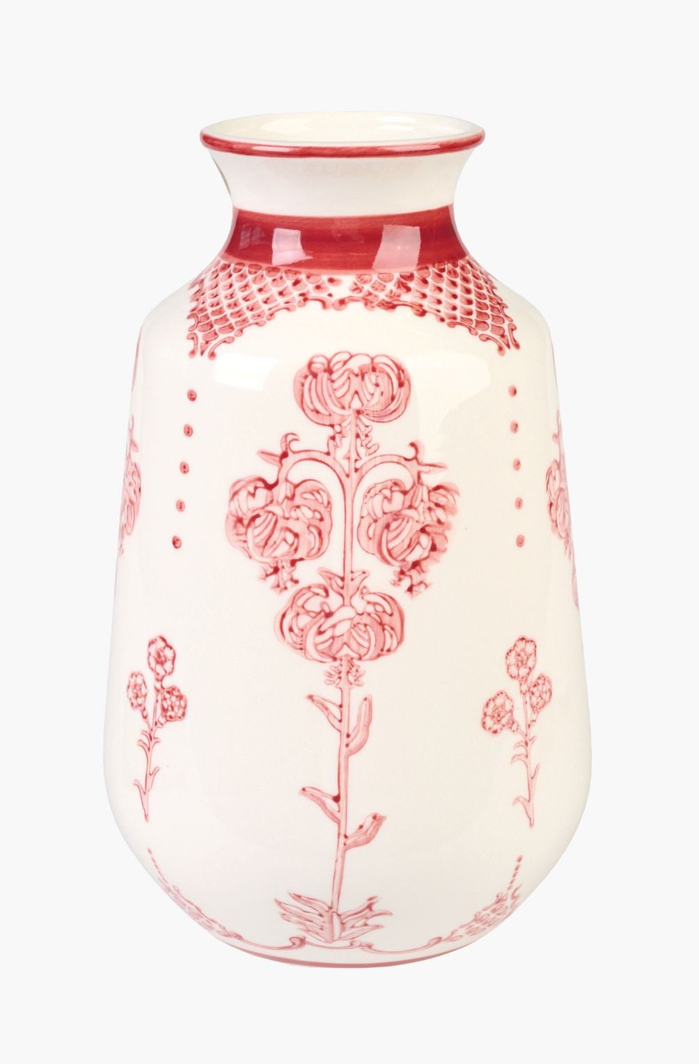 Vas multi/röd - 15x15x24,5 cm multi/röd - 1