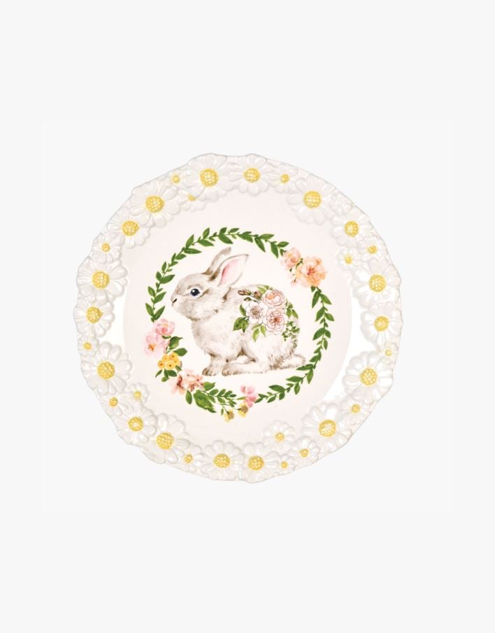 Tallrik vit - 21x21 cm vit - 1