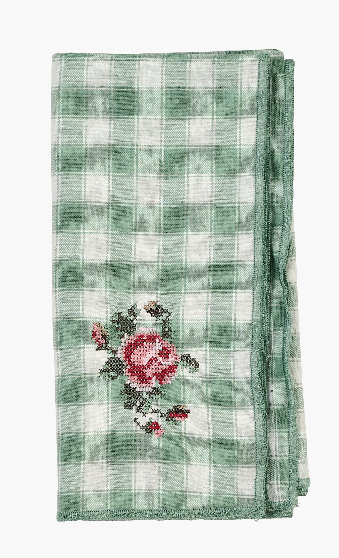 Tygservett grön - 45x45 cm grön - 1