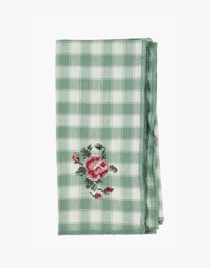 Tygservett grön - 45x45 cm grön - 1