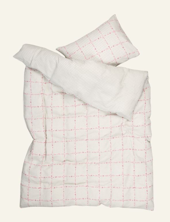 Påslakanset i bäckebölja multi/grön - 2