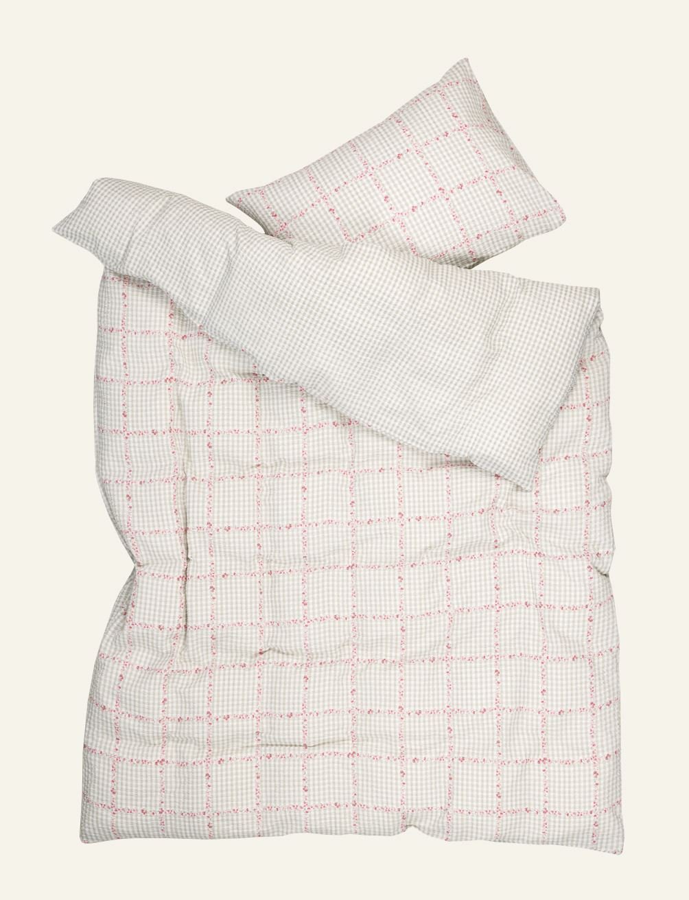 Påslakanset i bäckebölja multi/grön - 2