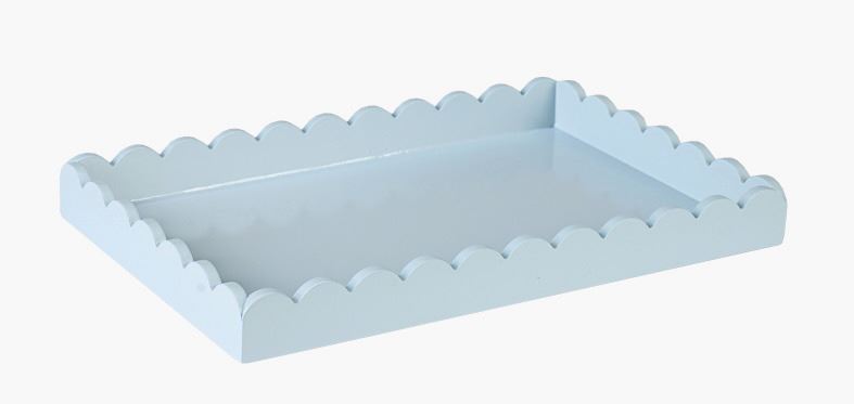 Fat ljusblå - 30x20x3 cm ljusblå - 1