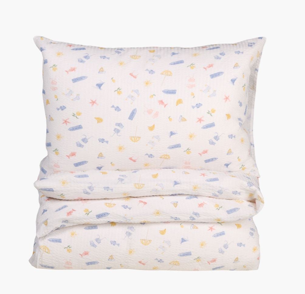 Påslakanset i bäckebölja multi - 150x210 cm multi - 1