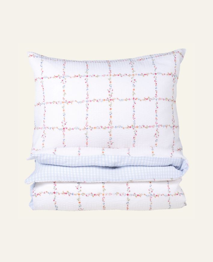 Påslakanset i bäckebölja multi - 230x220 cm multi - 1