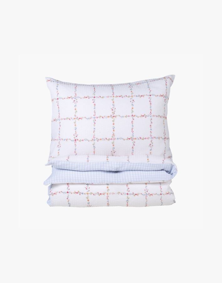 Påslakanset i bäckebölja multi - 230x220 cm multi - 1