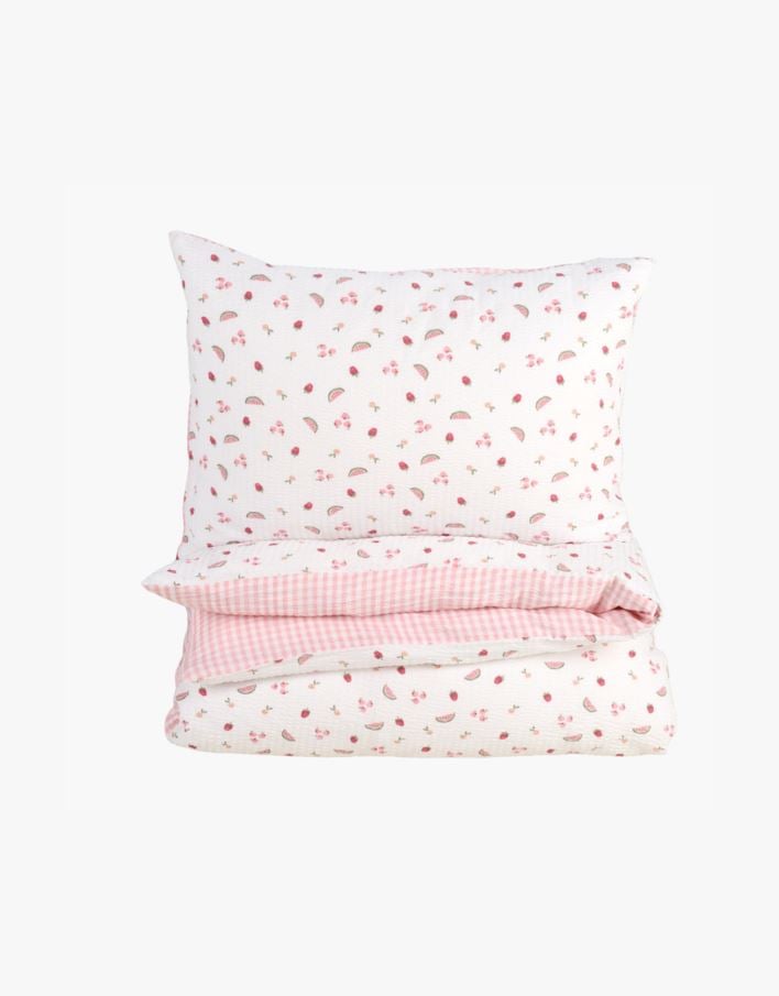 Påslakanset i bäckebölja multi - 150x210 cm/50x60 cm multi - 1