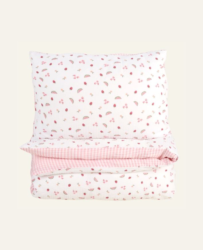 Påslakanset i bäckebölja multi - 150x210 cm/50x60 cm multi - 1