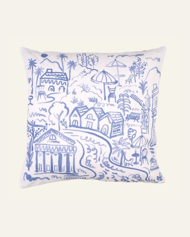 Kuddfodral multi/blå - 50x50 cm multi/blå - 1