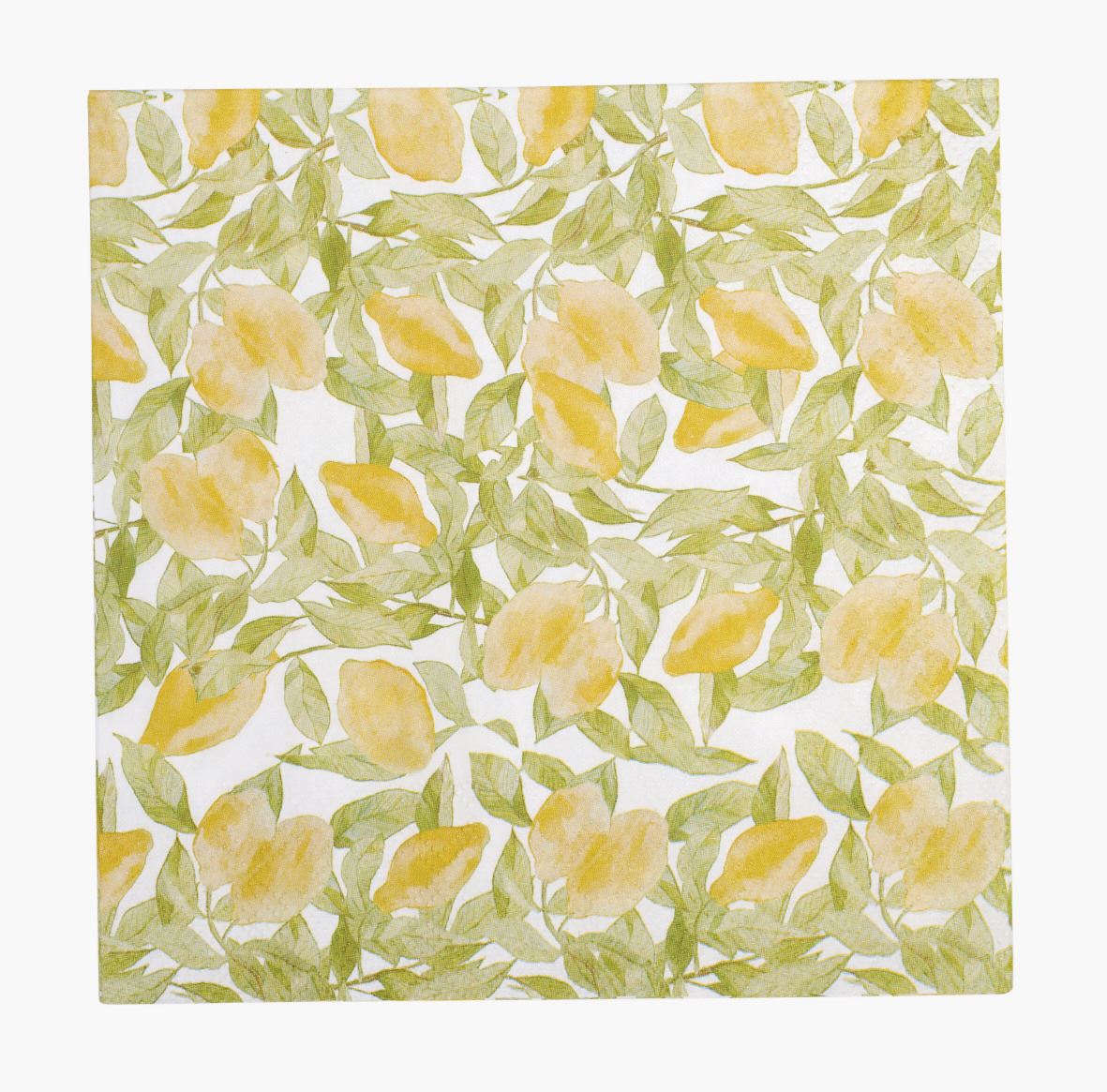 Pappersservetter multi/gul - 33x33 cm multi/gul - 1