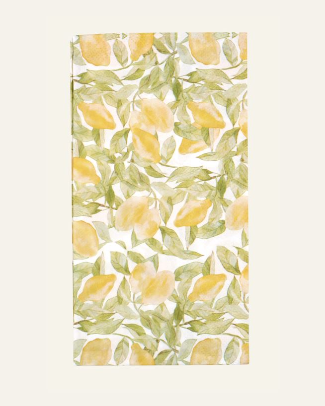 Pappersservetter multi/gul - 33x42 cm multi/gul - 1