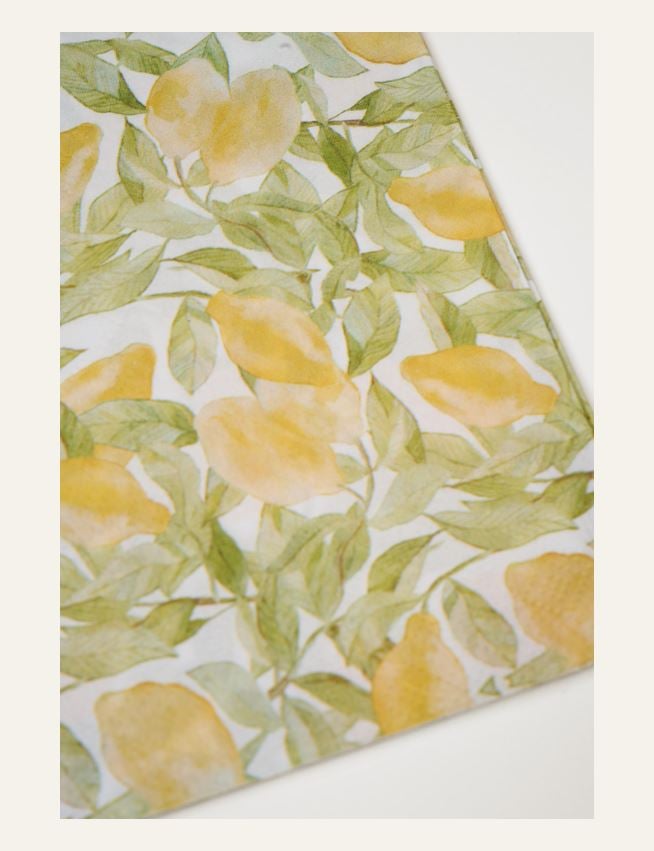 Pappersservetter multi/gul - 2