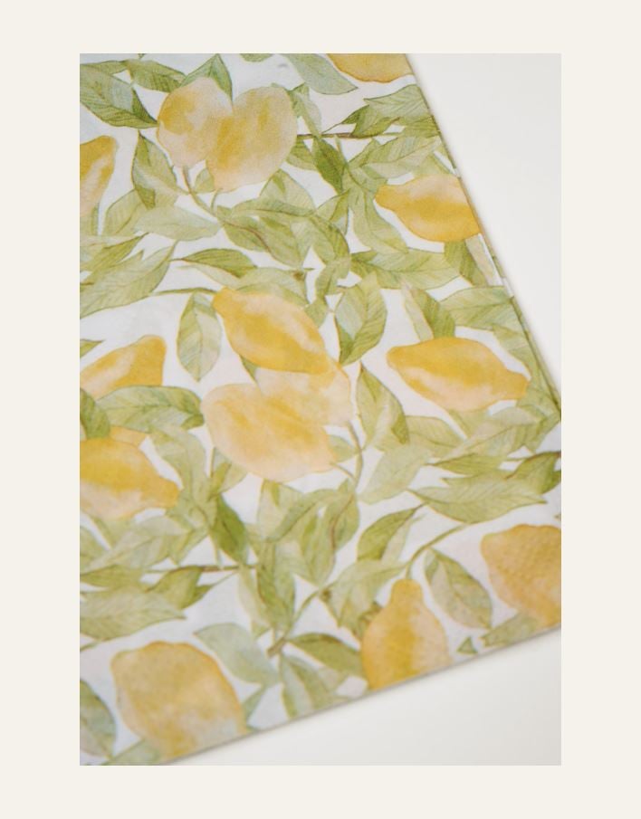 Pappersservetter multi/gul - 2