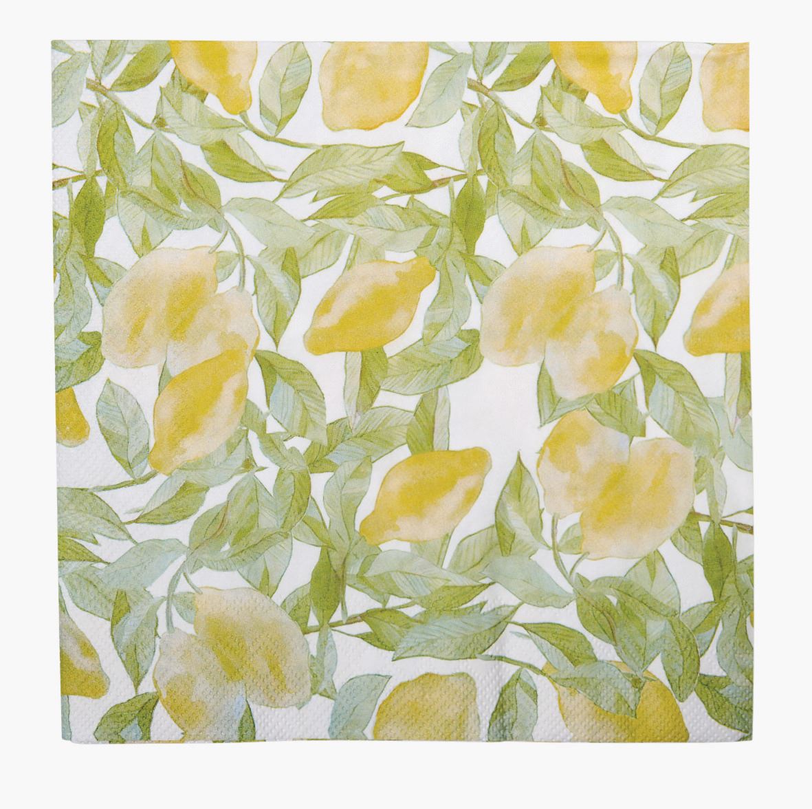 Middagsservetter multi/gul - 40x40 cm multi/gul - 1