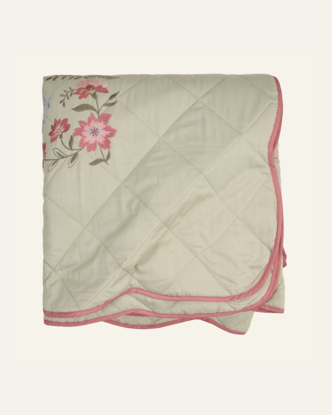 Överkast multi/grön - 180x180 cm multi/grön - 1