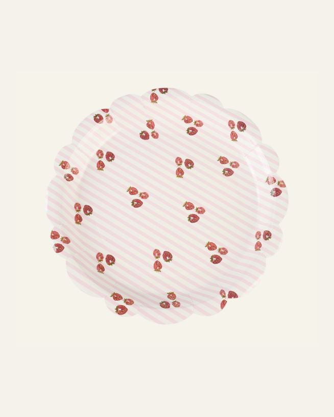 Papperstallrik 8pk multi/rosa - ø22,5 cm multi/rosa - 1