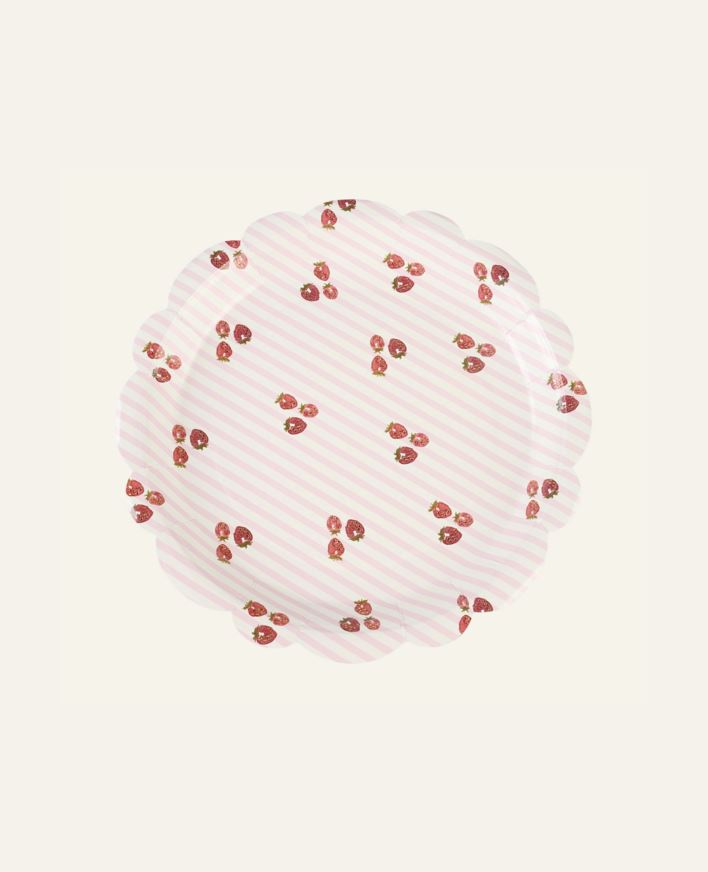 Papperstallrik 8pk multi/rosa - ø22,5 cm multi/rosa - 1