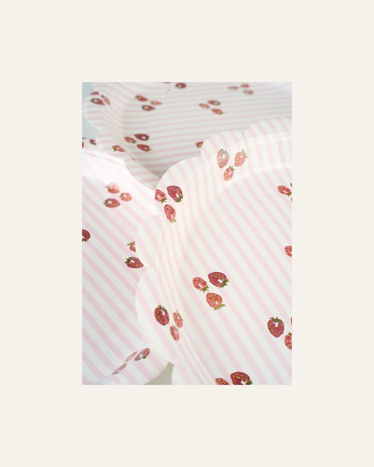 Papperstallrik 8pk multi/blå - 2