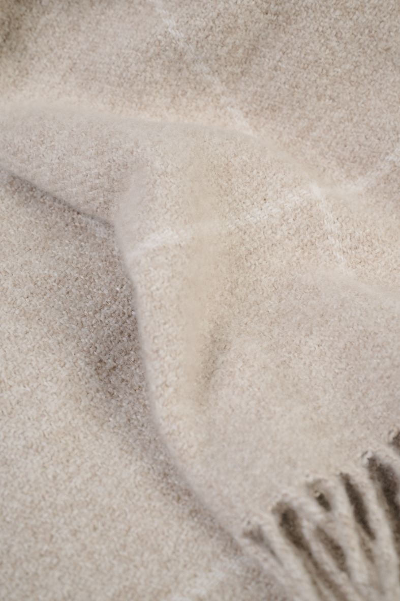 Pläd beige - 2