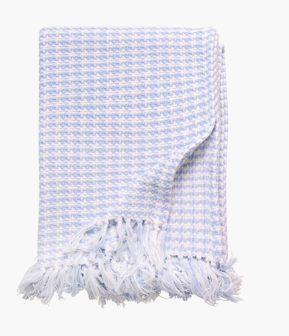 Pläd multi/blå - 130x170 cm multi/blå - 1